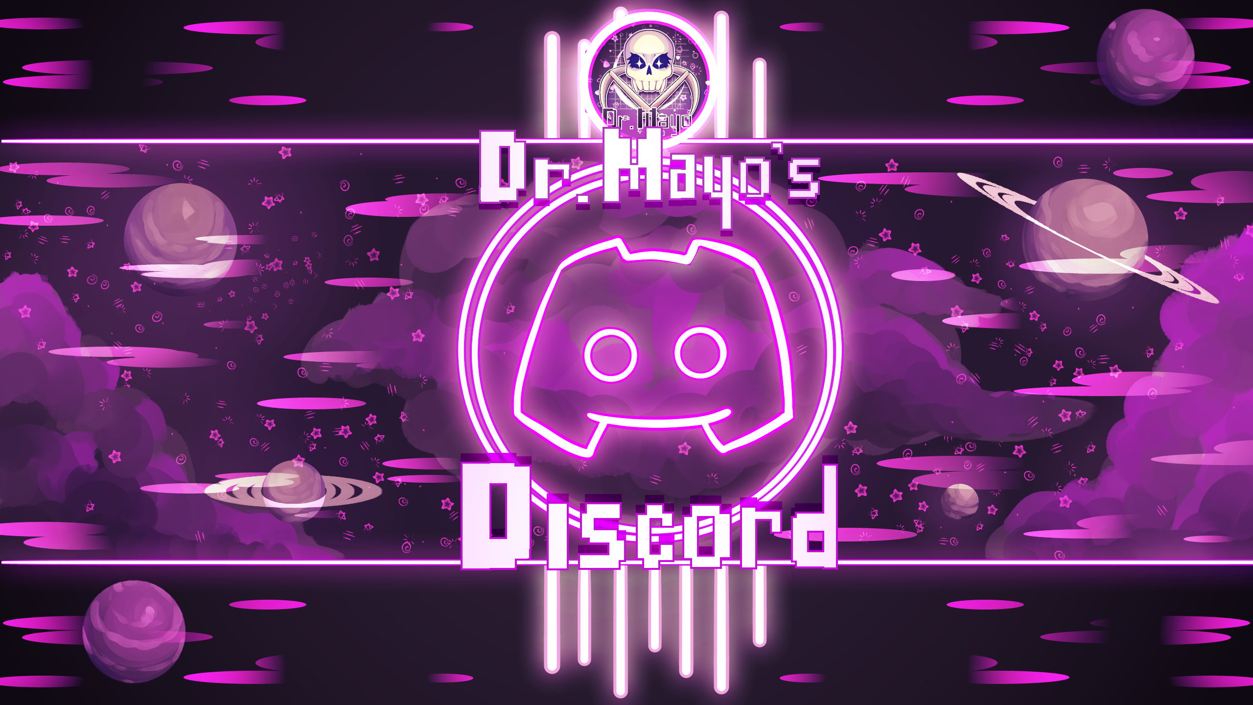 discord banner for Dr. May0 servert